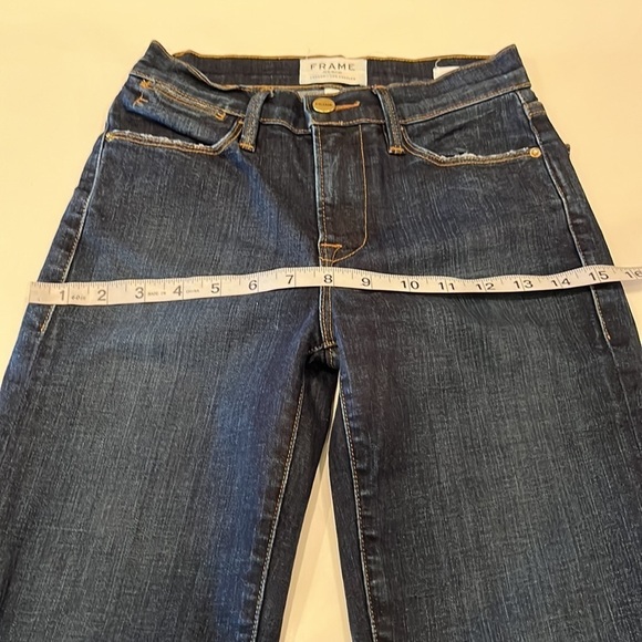 Frame Denim Le High Straight Crop Size 23 - Picture 5 of 16